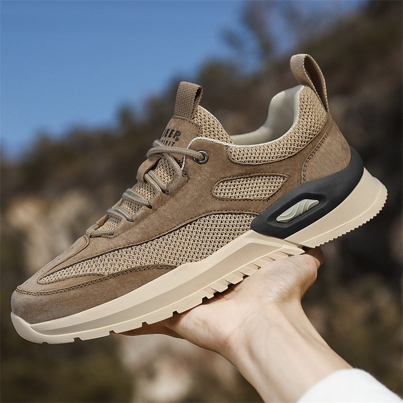 jeep吉普男士户外鞋2022年春秋季新款透气网面鞋中青年潮流户外百搭