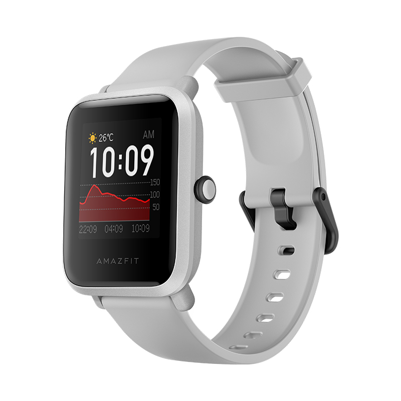 小米生态 Amazfit 米动智能手表 青春版1S 岩白色