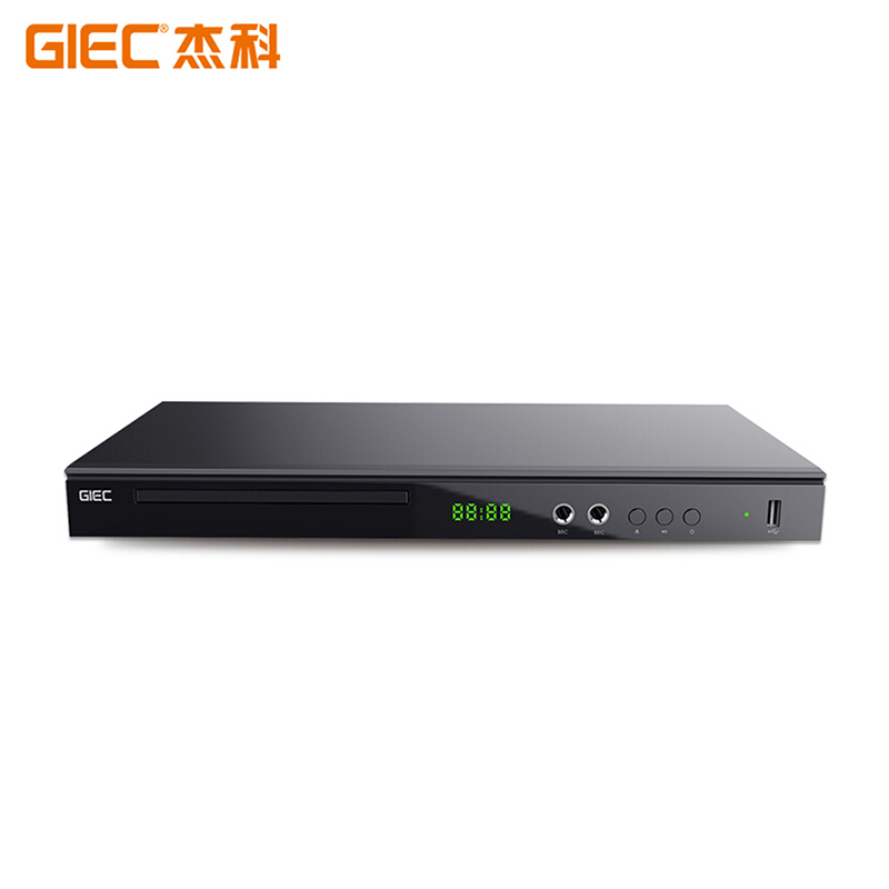 杰科（GIEC）GK-908D DVD播放机 HDMI接口影碟机 CD机 VCD影碟机 USB光盘播放器卡拉OK 唱歌机