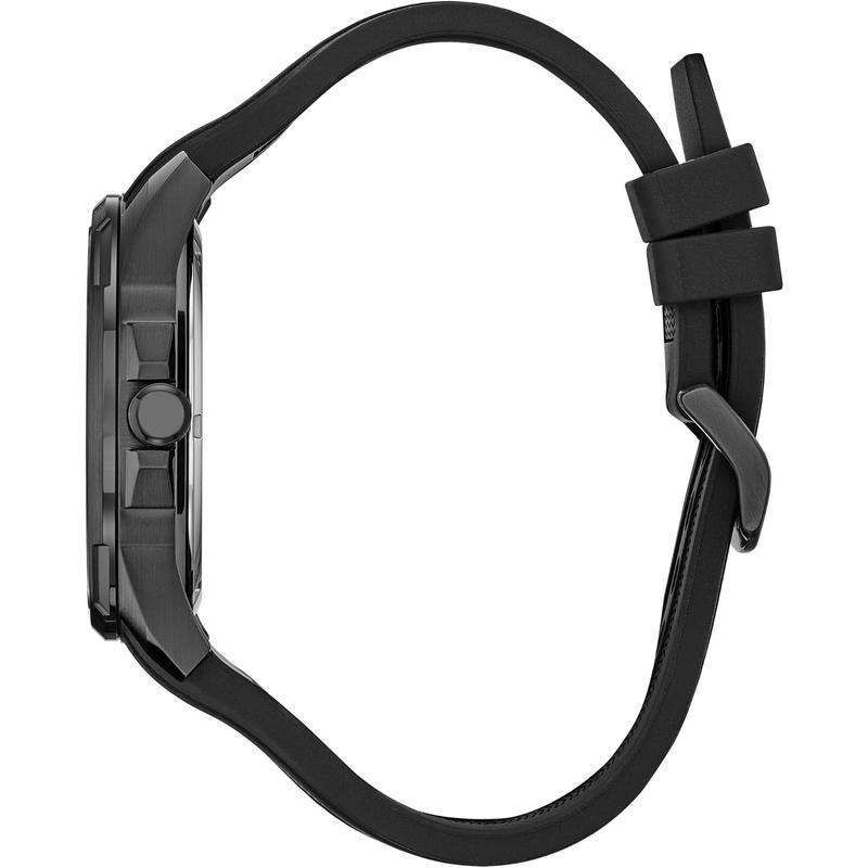 Citizen/西铁城暗黑帝国力量男士光动能不锈钢黑硅胶表带手表高清大图