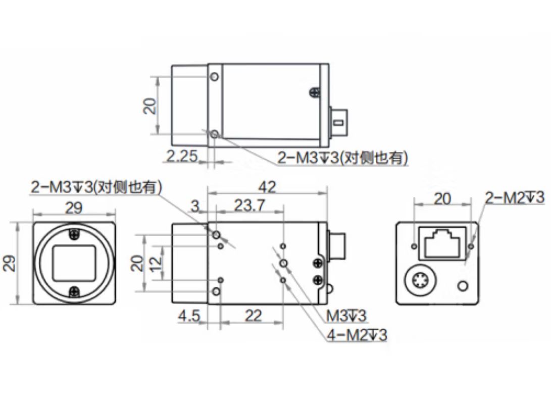 2D彩色全局工业相机-MV-CS050-10GC高清大图