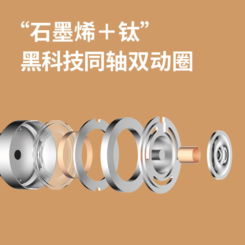 1MORE万魔ESD6001B时尚双动圈蓝牙耳机颈挂脖式入耳式无线运动跑步项圈耳塞防水防汗音乐通话降噪学生耳机女 幻夜黑