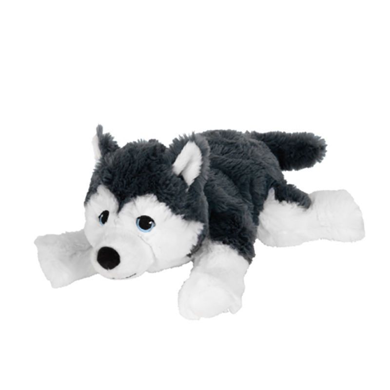 ikea宜家哈士奇玩偶 里夫利二哈毛绒玩具狗狗公仔儿童礼物小狗狗 小