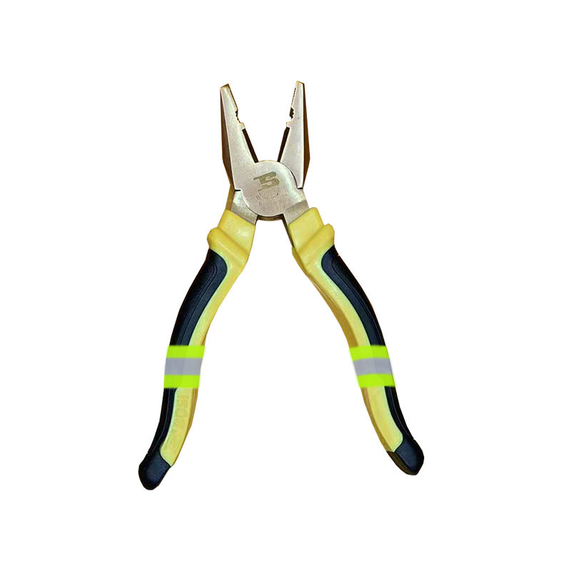 波斯(BOSI) 荧光系列防爆钢丝钳 8寸/200mm 把高清大图