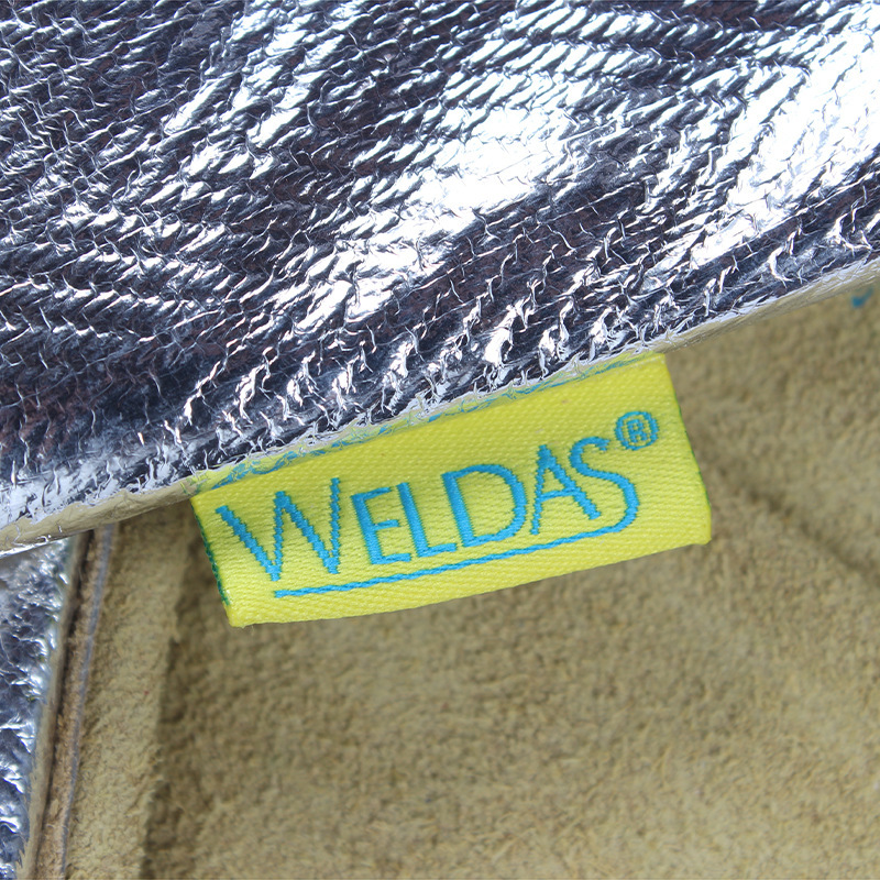 WELDAS/威特仕 热流反射铝耐高温款 电焊手套 10-2385(L-XL) (单位:副)