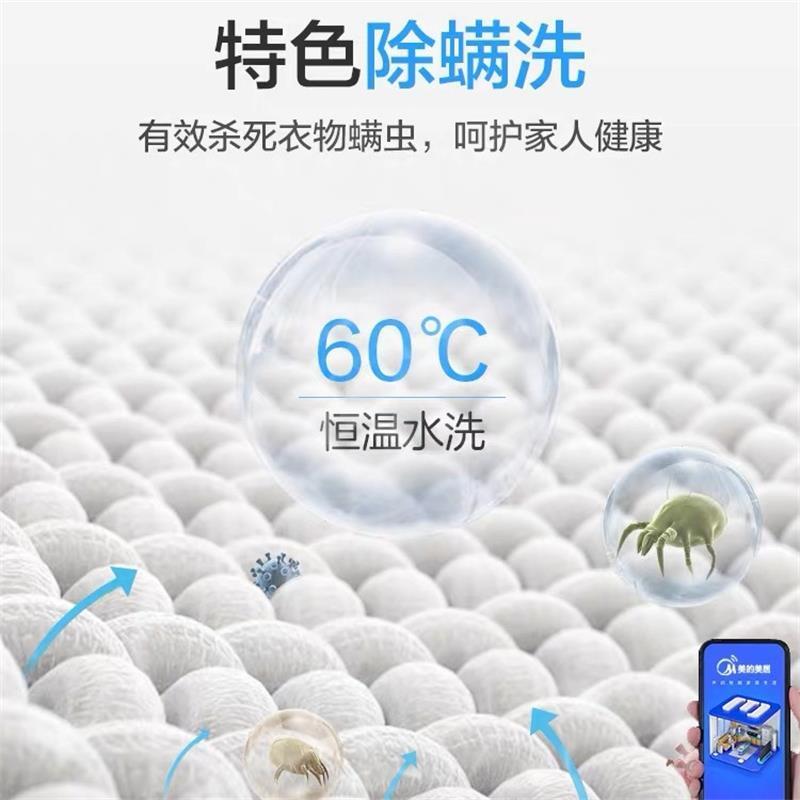 小天鹅(LittleSwan) 10公斤滚筒洗衣机全自动 健康除螨洗 智能家电 变频电机 TG100VT096WDG