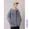 YUANSU2020冬装新款羊羔毛牛仔外套男冬装加厚工装棉衣棉服夹克外套男潮棉衣