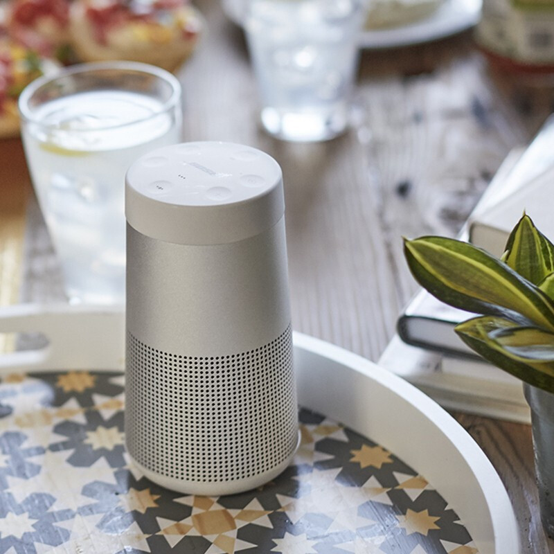 Bose SoundLink Revolve 蓝牙扬声器 II银色 360度环绕防水无线音箱/音响 小水壶二代