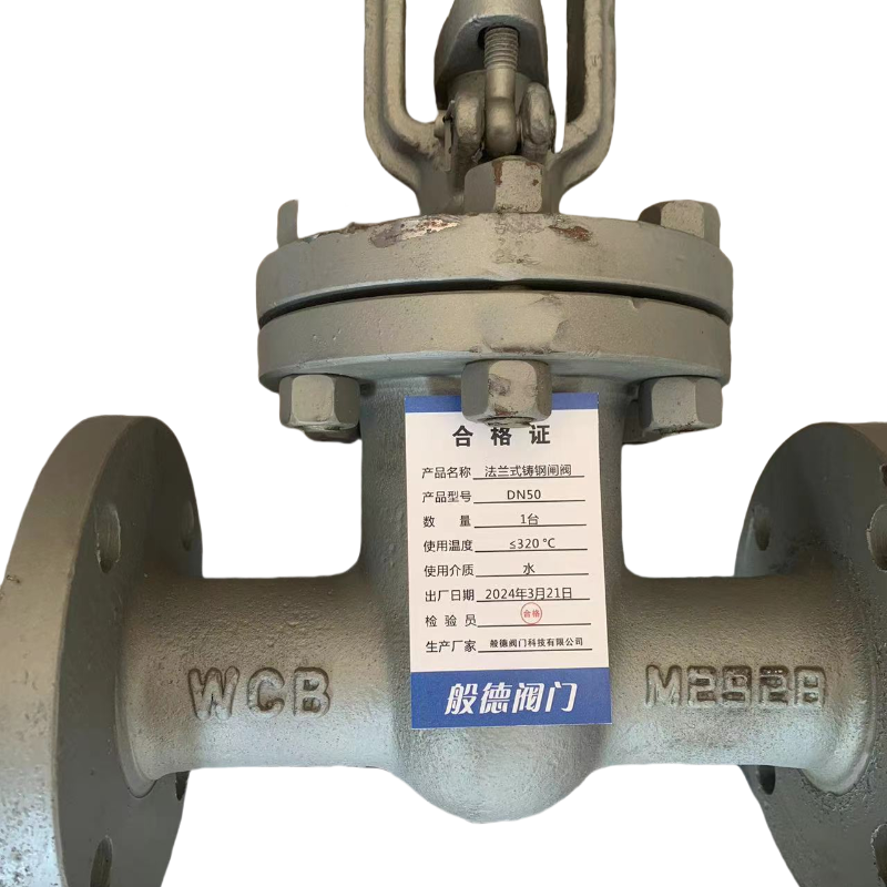 般德 法兰式铸钢闸阀高清大图