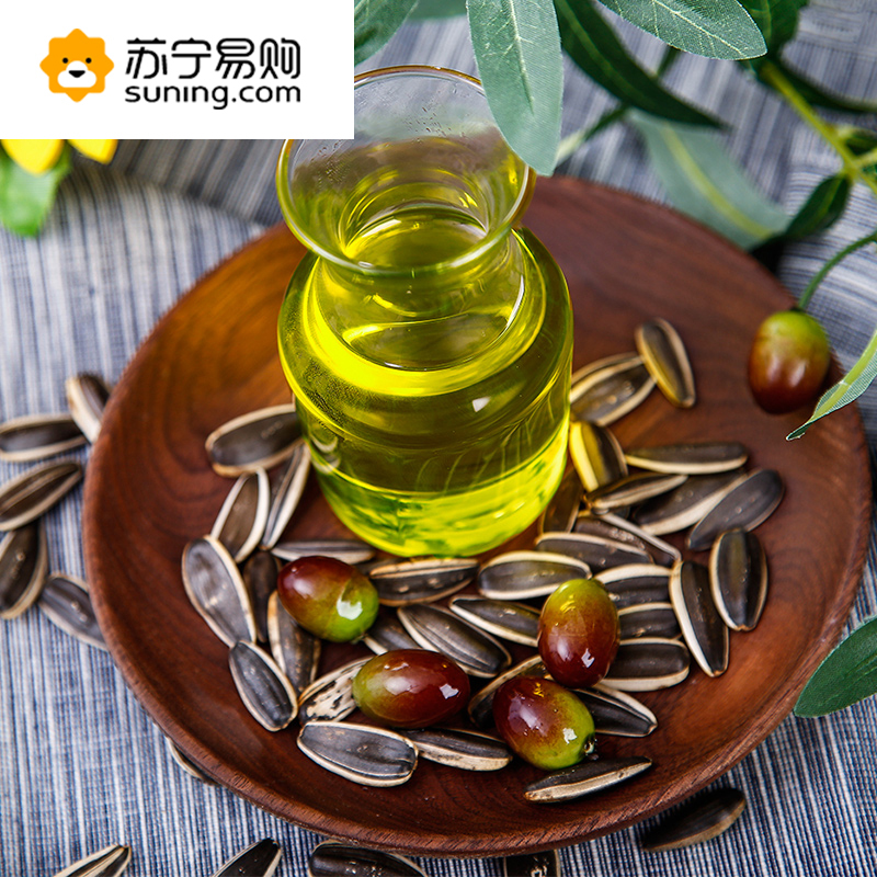 贝蒂斯葵花籽橄榄调和油食用植物油含12%特级初榨橄榄油 4L