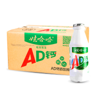 娃哈哈AD钙奶220g*20瓶ad钙含乳饮品儿童学生早餐饮料