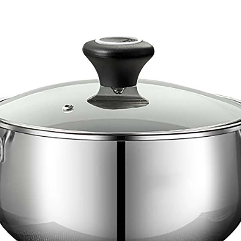 赫伯特双耳汤锅304不锈钢口径22cm高清大图