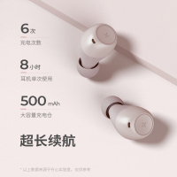 [超长续航情侣款]冇心真无线蓝牙耳机女生款可爱单双耳入耳式无限安卓通用苹果oppo华为vivo有心MP-5-黑川里子