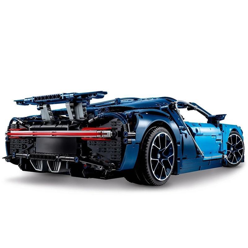 兼容乐高科技布加迪chiron拼插积木男孩机械组成人汽车模型42083