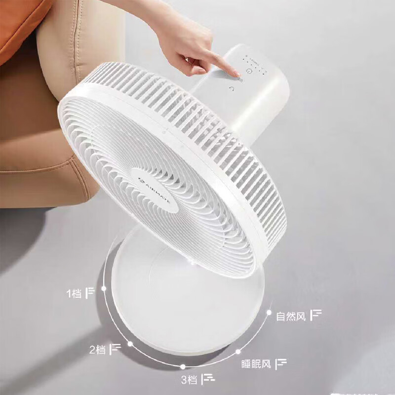 艾美特(Airmate)遥控落地扇FS25-R118 遥控/触控 额定功率:45W 强中弱三档调节高清大图