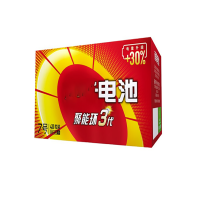 全给 电池 7号电池40粒 七号碱性 聚能环3代 适用玩具血压计血糖仪电子门锁鼠标遥控器等 单位:盒