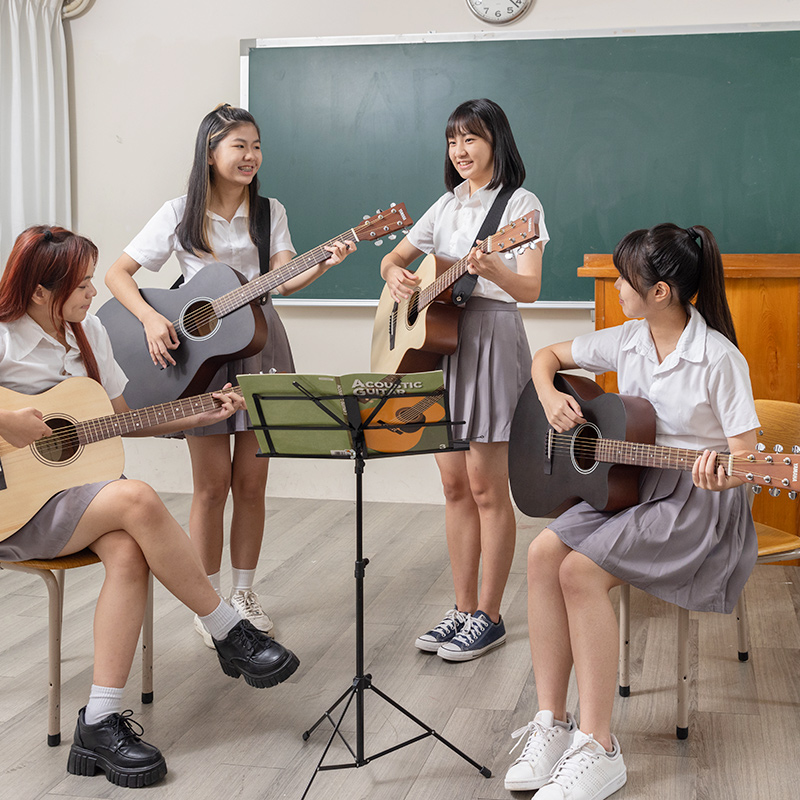 雅马哈(YAMAHA)正品F400系列云杉木初学者入门民谣吉他圆角41英寸40英寸高清大图