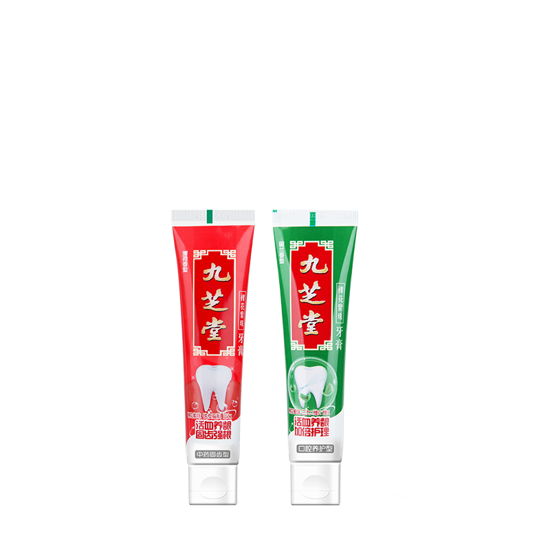 九芝堂中药牙膏四支装400g