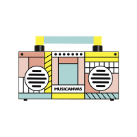 MUSICANVAS蓝牙音箱 mini 糖果粉