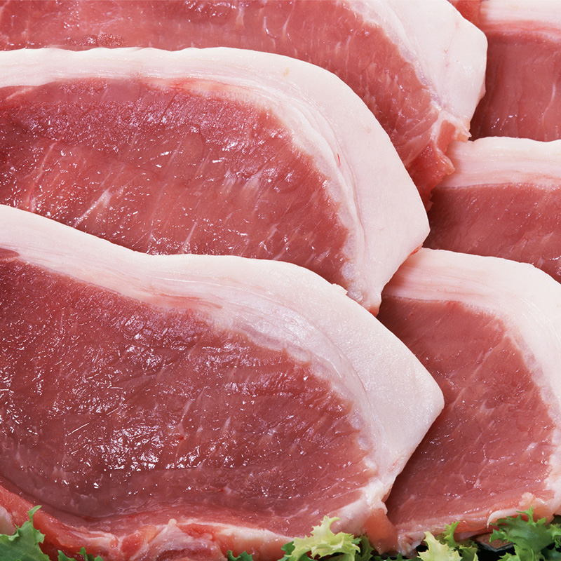 雨润(yurun) 原生态冷冻黑猪肉 288型 安徽(六花黑猪)高清大图