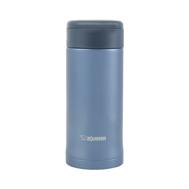 象印(ZO JIRUSHI) 保温杯 SM-AZE35 进口304不锈钢双层真空保温保冷水杯 360ml蓝色