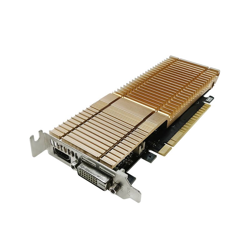 嘉视影 GeForce GT 1030 显卡 被动散热无声显卡
