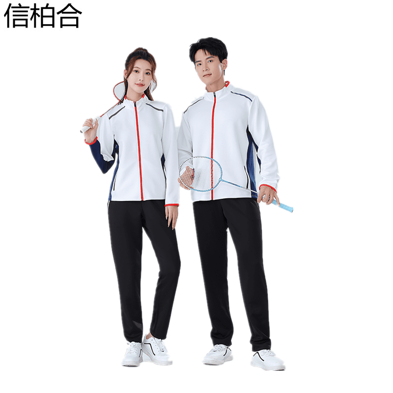 信柏合羽毛球服XH013高清大图