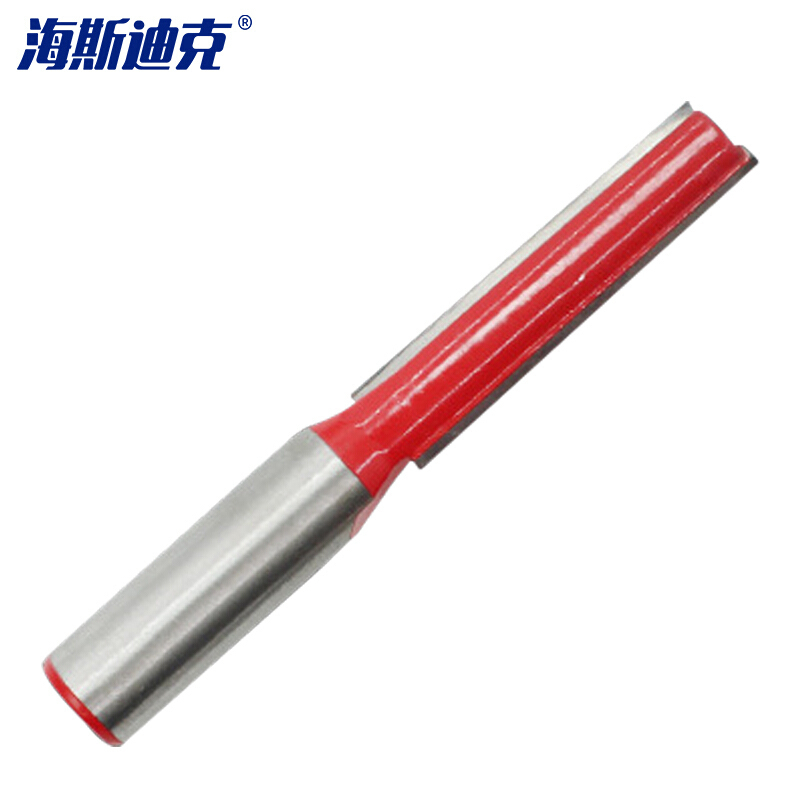 海斯迪克 gnjz-2061 加长直刀 木工铣刀 合金刀头木工开槽刀具雕刻机直齿双刃 英制1/2柄 1/2*5/16*2