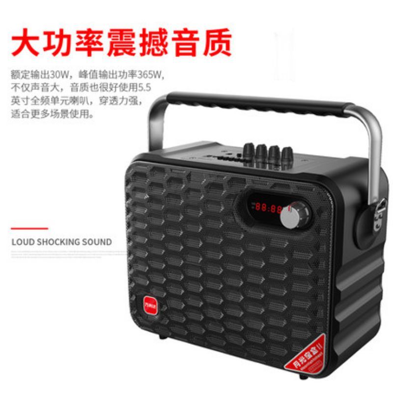 户外便携式手提音响Y6S 万利达 含麦克风和遥控器