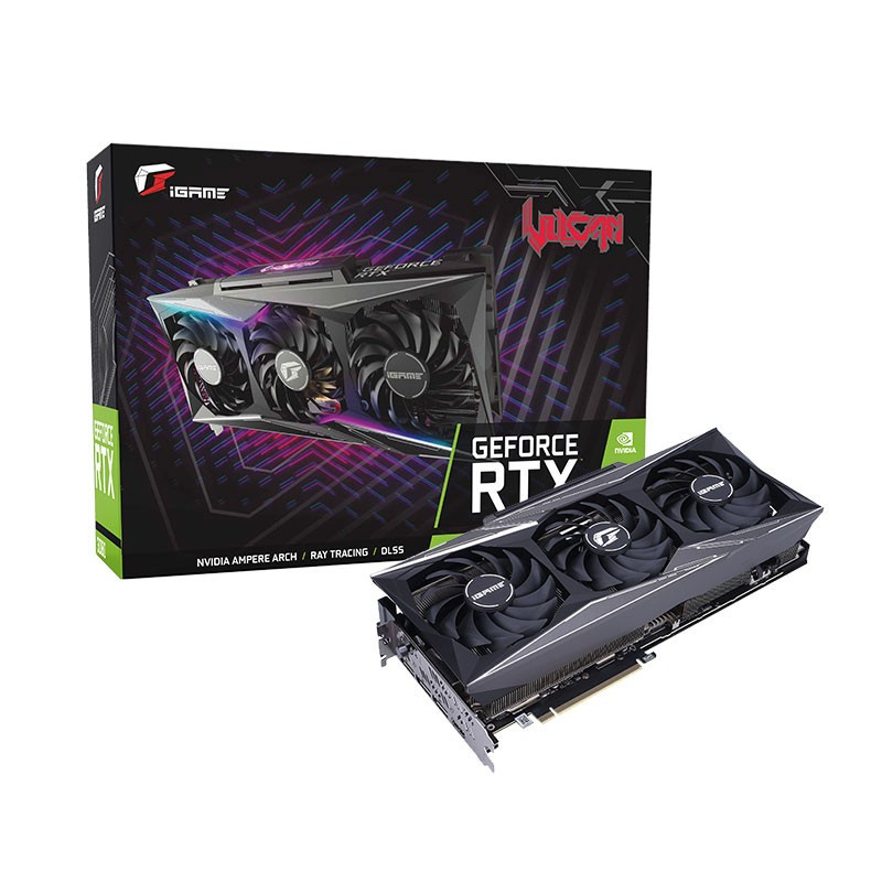 七彩虹 iGame GeForce RTX 3080 Vulcan OC 10G LHR 显卡