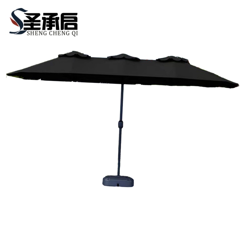 圣承启 庭院伞 黑色 把高清大图