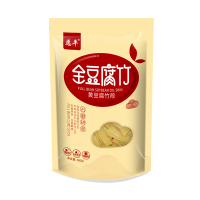 愿平 全豆黄豆腐竹段300g 非转基因大豆黄豆制品手工制作豆腐皮