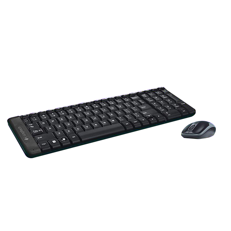 罗技(Logitech)MK220 键鼠套装 无线键鼠套装 办公键鼠套装 黑色 带无线2.4G接收器