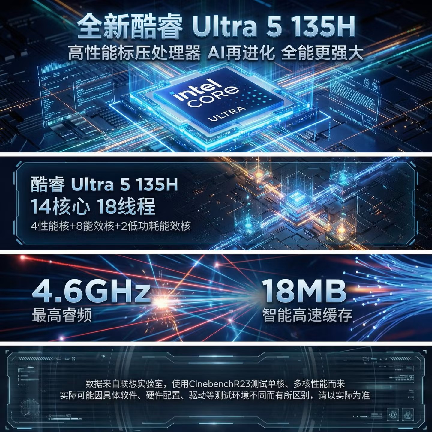 联想(Lenovo)小新Pro16 16英寸轻薄笔记本电脑 英特尔酷睿Ultra5-135H 24G 1T 2.8K 120Hz护眼办公学生设计游戏高清大图