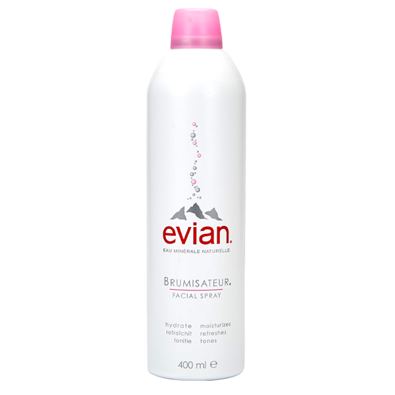 [平价大白碗]Evian依云保湿补水舒缓矿泉水喷雾400ml 各种肤质通用高清大图