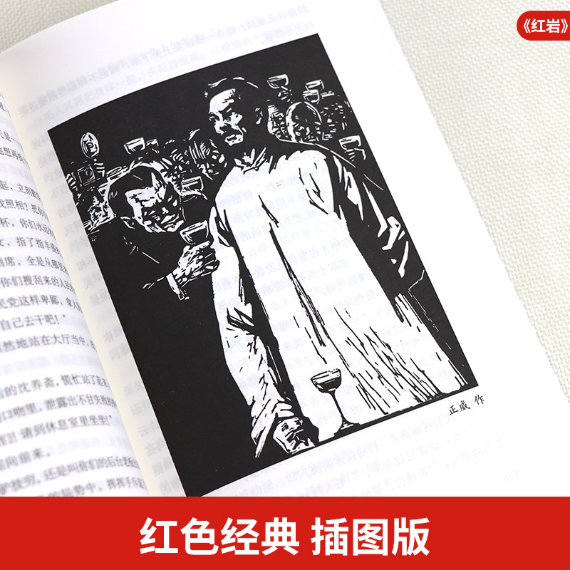 [正版]书店红岩书原著书籍七年级下册课外书 罗广斌杨益言 初中生课外阅读 红色解放战争青少年革命爱国主义 中国青年出版高清大图