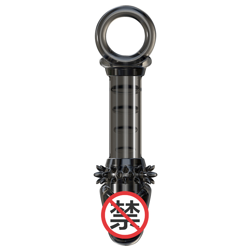云曼(Yunman) 狼牙套 男用锁精刺套套透明套快感异形套成人情趣性用品激情用具欲仙另类 多刺狼牙套(闭口款+开口款)高清大图
