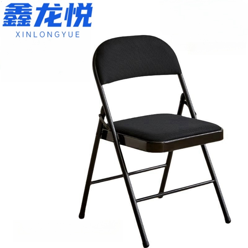 鑫龙悦 办公椅 折叠椅 黑色 把高清大图