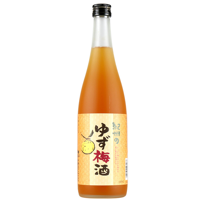 日本进口纪州梅子配制酒 柚子梅子酒720ML