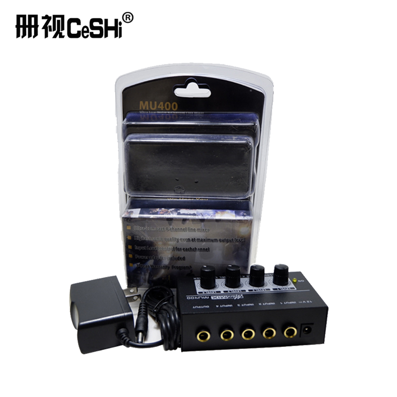 册视4路混音器(4路、普通版)MU400台高清大图