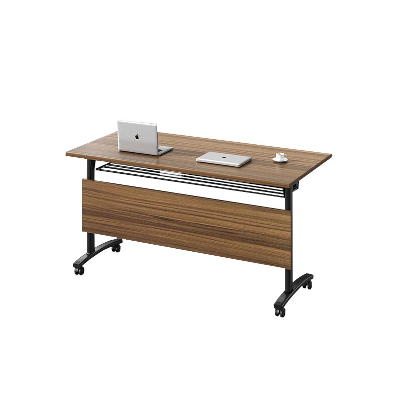 戴劲折叠桌培训桌办公桌可移动拼接会议桌双人长条桌 1400*500*750高清大图