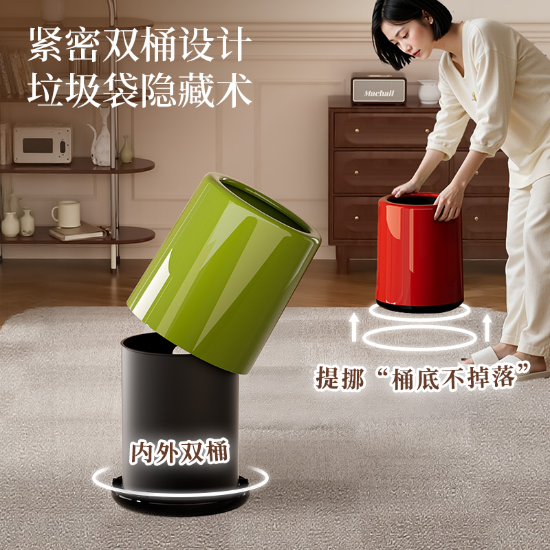 理象物复古垃圾桶高清大图