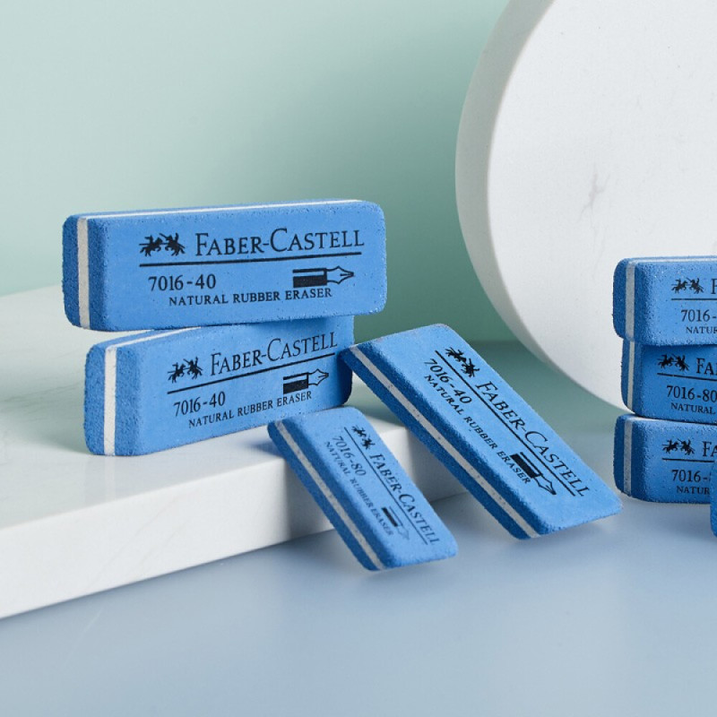 辉柏嘉（Faber-castell） 磨砂橡皮可擦圆珠笔擦中性笔钢笔水笔沙橡皮擦7016-40