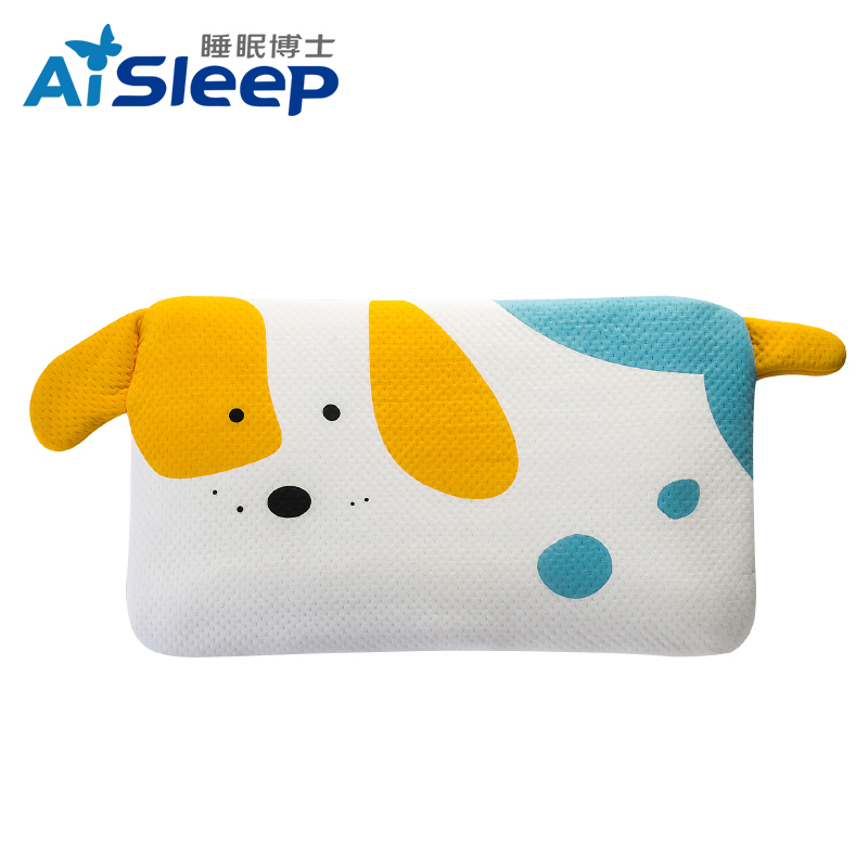 睡眠博士(AiSleep)枕芯 梦精灵卡通可调节儿童记忆枕 宝宝安睡记忆棉枕头 2-8岁