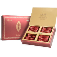 中茶湖南安化黑茶 甘醇金茯 手筑茯砖茶 甘醇金茯196g礼盒