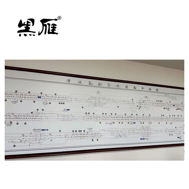 黑雁磁吸上墙揭挂(配可开启木框)1m*1m(0.5mm厚)平方米图片