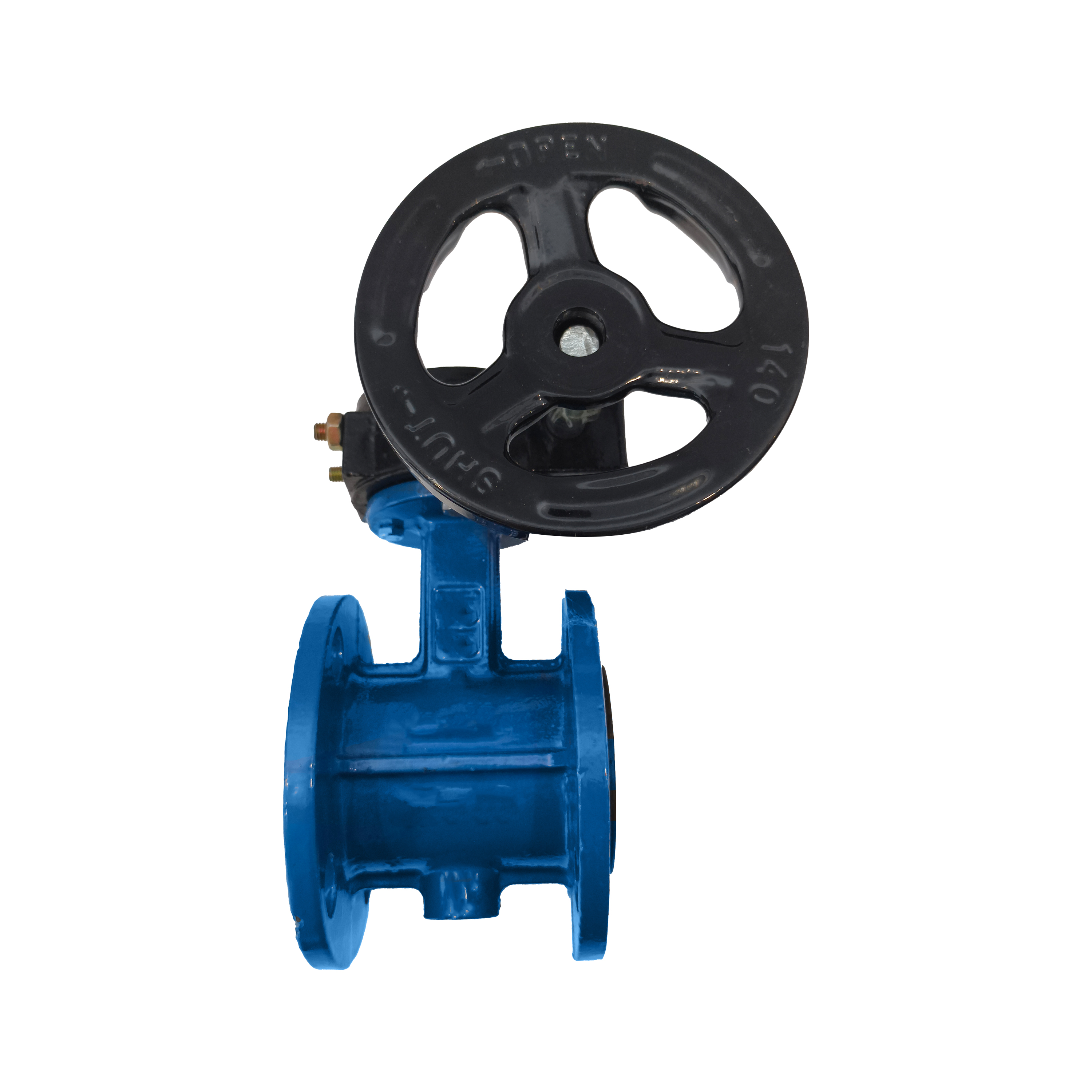 杉外山 涡轮法兰式蝶阀 个高清大图