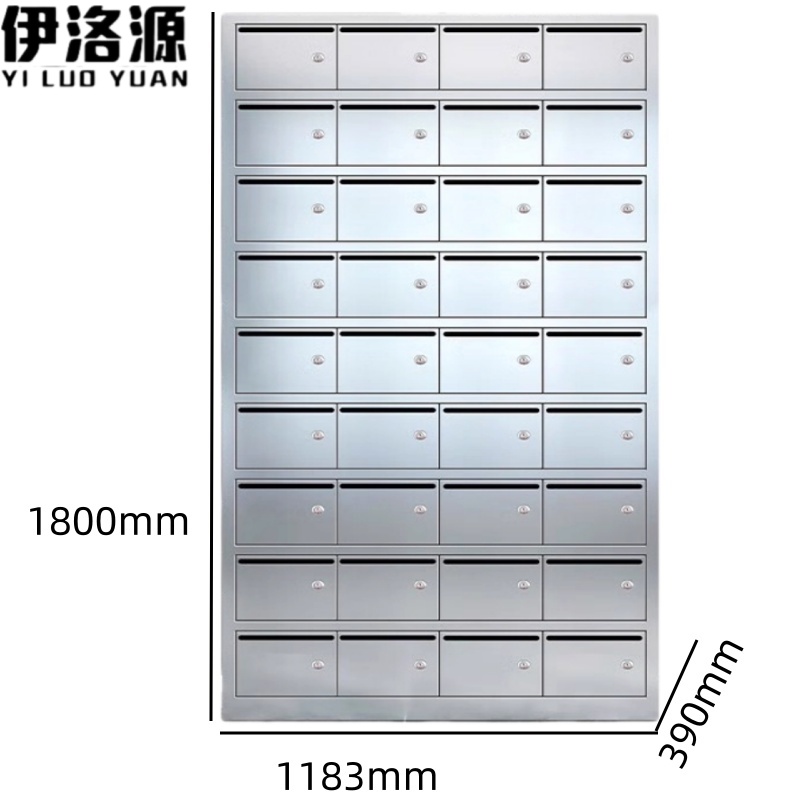 伊洛源 不锈钢信报箱高清大图