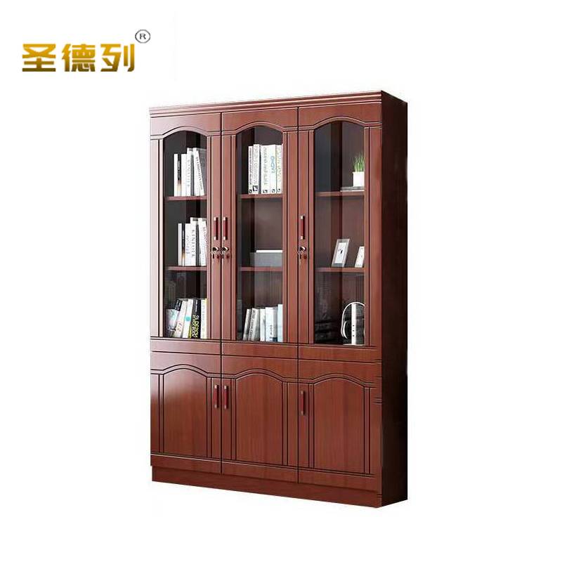 圣德列文件柜木质档案资料柜L-8 1200*320*1900mm高清大图