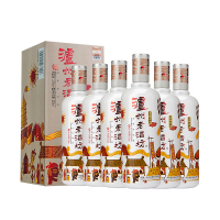 泸州老窖股份 泸州老窖 金色岁月500ml*6浓香型白酒 整箱装